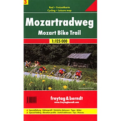 Cyklomapa MozartRadweg 1:125 000