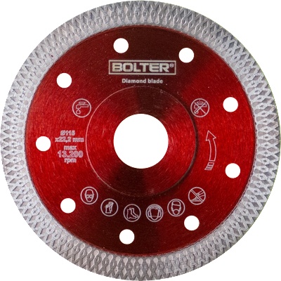BOLTER Диамантен диск bolter за рязане на гранитогрес - 115мм (xg53284)
