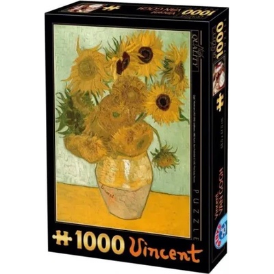D-Toys - Puzzle Vincent van Gogh: Sunflowers III - 1 000 piese