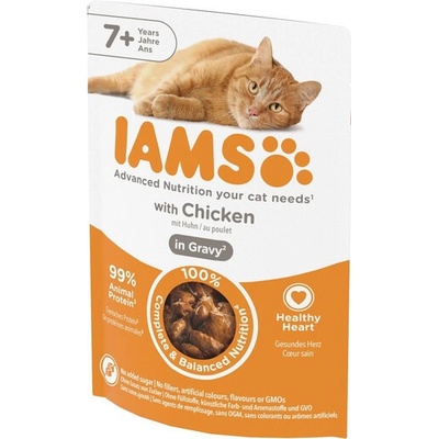Iams Cat Senior All Breeds Chicken gravy 85 g