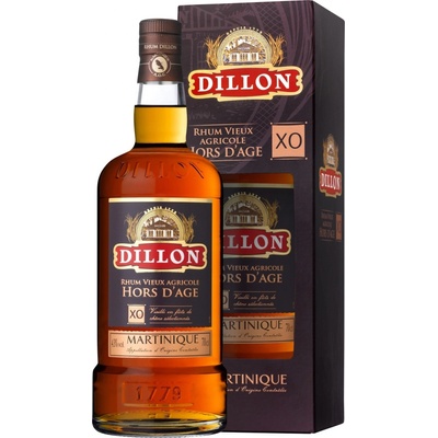 Dillon Rhum Vieux Hors d´Age 43% 0,7 l (karton)