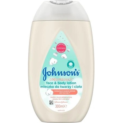 Johnson's CottonTouch Face & Body Lotion хидратиращ и омекотяващ лосион за тяло 300 ml