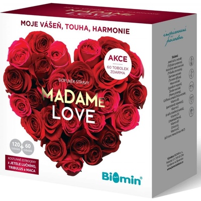Biomin MADAMe LOVE 120 tabliet
