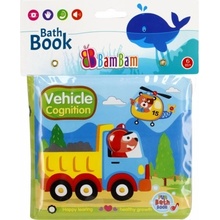 Bam-Bam Bath Book knížka do vody 6m+ Vehicle 1 ks