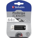 USB flash disky Verbatim Store 'n' Go PinStripe 64GB 49318