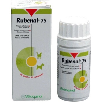 Vetoquinol Rubenal 60 tbl Obsah: 75 mg