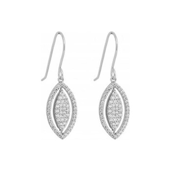 Fiorelli silver strieborné náušnice E6293C