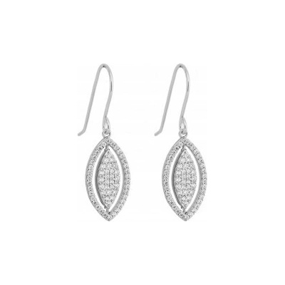 Fiorelli silver strieborné náušnice E6293C