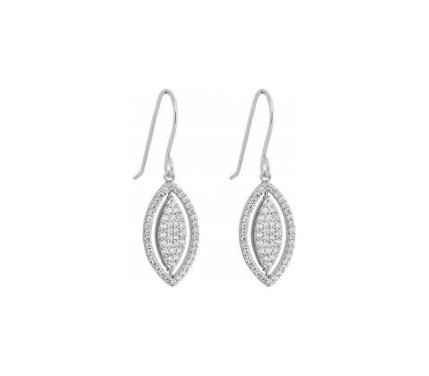 Fiorelli silver strieborné náušnice E6293C