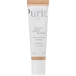 PURITO Wonder Releaf Centella BB Cream oсвежаващ BB крем с успокояващ ефект цвят 27 Sand Beige 30ml