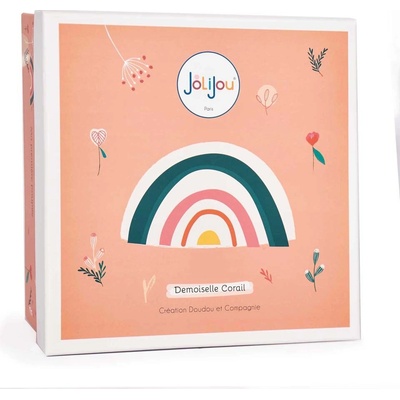 Doudou Jolijou Miss Coral 21 cm