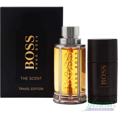 HUGO BOSS Boss The Scent Комплект (EDT 100ml + Deo Stick 75ml) за Мъже