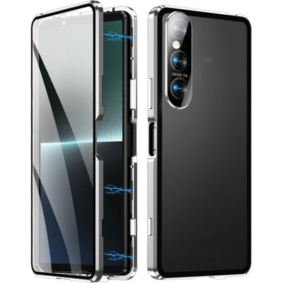 Protemio 97935 Magnetický kryt 360 pro Sony Xperia 1 VI stříbrný – Zboží Živě