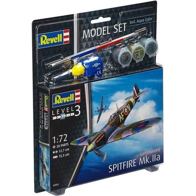 Revell ModelSet letadlo 63953 Spitfire Mk. IIa 1:72