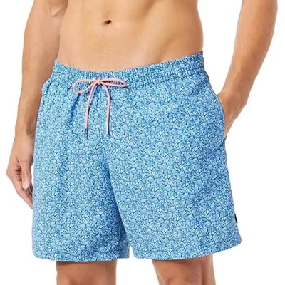 Hackett Бански гащета Hackett Mini Shells swimming shorts - Blue (Blue)