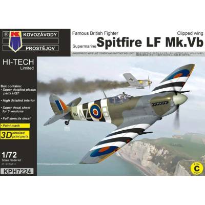 Kovozávody Prostějov Supermarine Spitfire LF Mk.Vb „Clipped Wing“ 1:72