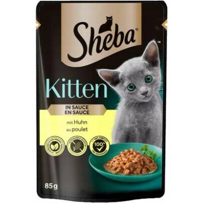 SHEBA Kitten s kuracím mäsom v omáčke pre mačiatka 85 g