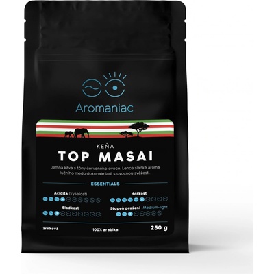 Aromaniac Keňa Top Masai mletá 250 g