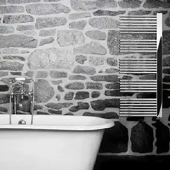 Image 1 of Lazzarini Лира за баня Lazzarini " Grado" 600/1190 антрацит - 550W (383735)