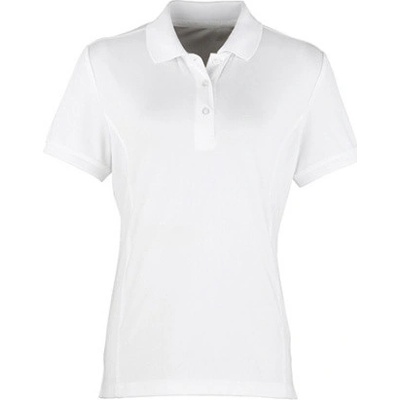 Premier Workwear Dámske polo tričko PR616 White