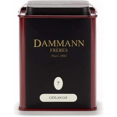 Dammann Elegantní Čaj černý listový Ceylan O.P. plechovka 100 g