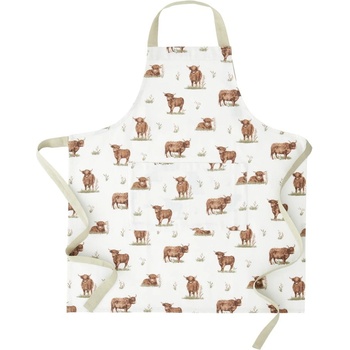 Catherine Lansfield Памучена престилка Angus Highland Cow - Catherine Lansfield (KT/60644/W/APR/NT)