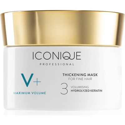 Iconique Maximum volume maska pre objem jemných vlasov 200 ml