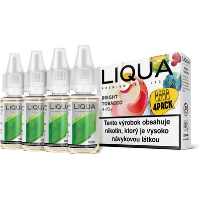 Ritchy Liqua Elements 4Pack Bright tobacco 4 x 10 ml 12 mg