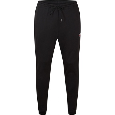 Reebok Анцуг Reebok Men's Identity Small Logo Open Hem Fleece Jogging Bottoms - Black/White