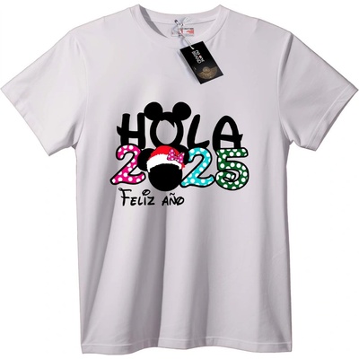 NOONEBRAND Тениска Minnie Mouse Нова Година 2025 - XS, Black