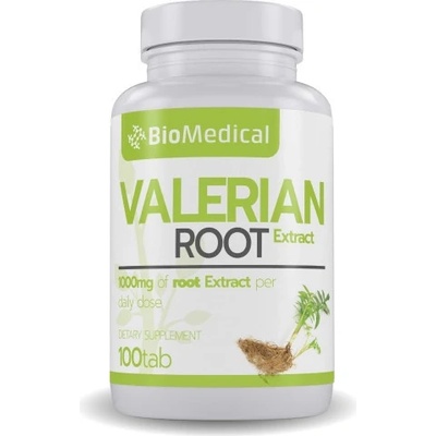 BioMedical Valerian Root Kozlík lékařský 100 tablet