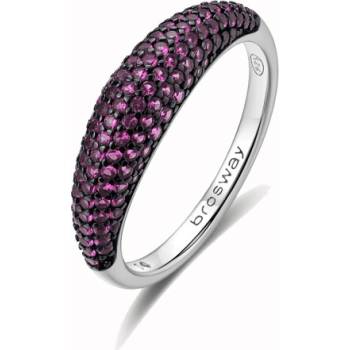 Brosway prsteň Fancy Passion Ruby BWFPR128