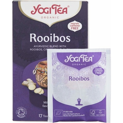Yogi Tea Bio Ajurvédský Rooibos čaj 17 ks