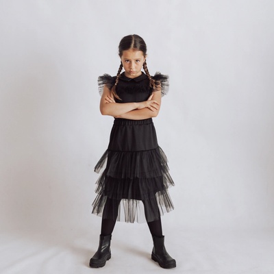Kolekcia Black by KidsMall tylová sukňa black