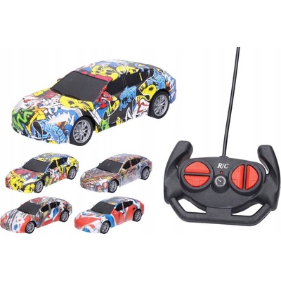 Wiki RC auto s graffiti RTR, dálkové ovládání, 18 cm