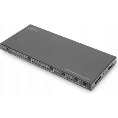 DIGITUS 4x2 HDMI Matrix Switch, 4K/60Hz Scaler, EDID, ARC, HDCP 2.2, 18 Gbps DS-55509 – Zboží Mobilmania