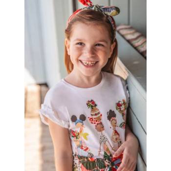 Image 1 of MAYORAL Тениска с къс ръкав с лента за глава за момиче Майорал