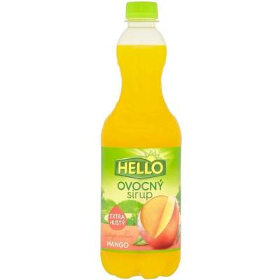 Hello Mango ovocný sirup 0,7 l