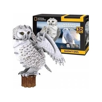 Lisciani 3D Puzzle Snow Owl DS1079H Cubic Fun