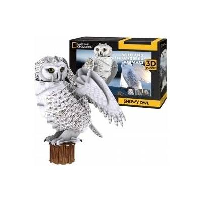 Lisciani 3D Puzzle Snow Owl DS1079H Cubic Fun