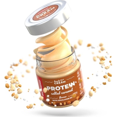 Nutrend Denuts Cream slaný karamel s proteínom Orechový krém 250 g