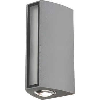 ELBULGARIA LED аплик Elbulgaria - Devanger, 2861/5 GS, 6W, IP44, 4000K, сив (2861-5gs)