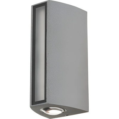 ELBULGARIA LED аплик Elbulgaria - Devanger, 2861/5 GS, 6W, IP44, 4000K, сив (2861-5gs)