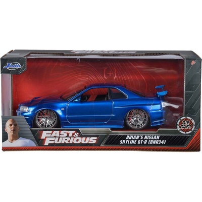 JADA Simba F_F Nissan Skyline modrá 2002 9397173314 1:24