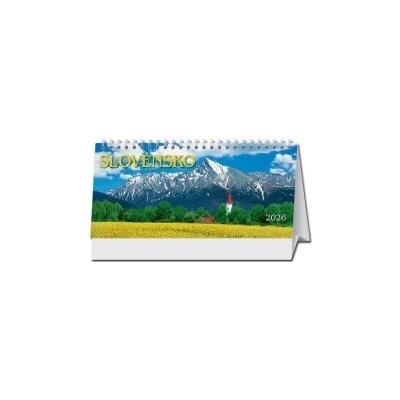 SLOVENSKO stolový týždenný stĺpcový 29 listov 297 x 138mm 2026