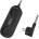LogiLink Distributor 2, 2x CEE 7/3 + 3x USB-A, текстилен кабел, черен