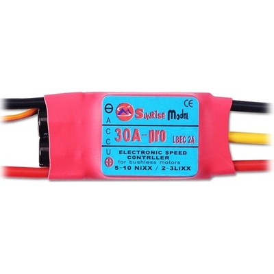 Regulátor otáček 30A SUNRISE Model LBEC- 2A