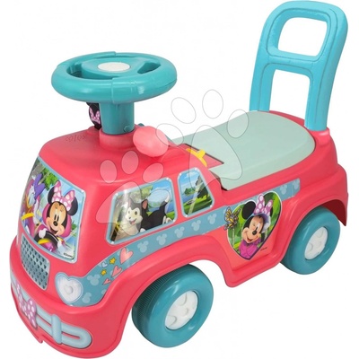 Kiddieland Minnie Camper so zvukom a svetlom a úložným priestorom pod sedadlom