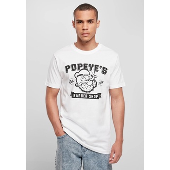 MERCHCODE Мъжка тениска в бяло Merchcode Popeye Barber ShopUB-MC179-00220 - Бял, размер S