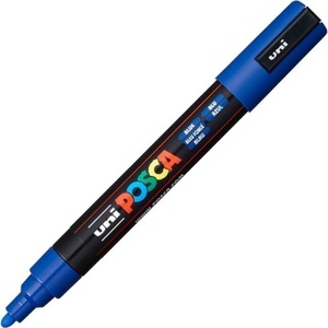 uni PC-5M Химикалка 1, 8 - 2, 5 mm 33 Blue 1 бр (60.1533)